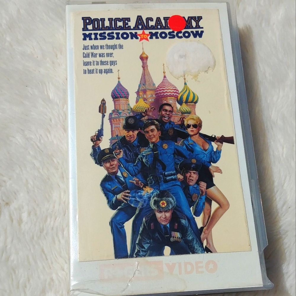 VHS Police Academy Mission to Moscow 1995.